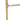 Heston Square Side Table Brass