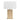 Dominique Travertine Table Lamp
