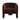 Kylie Arm Chair - Dark Chocolate Velvet