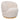Tubby Swivel Arm Chair - Ivory Boucle