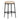 Heston Black Kitchen Stool 