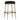 Heston Black Kitchen Stool 