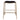 Kai Black Kitchen Stool 