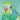 Green Budgie Enhanced Canvas Print