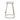 Bar stool with white cushioned seat and gold metal frame on a white background