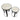Isabelle Marble Nesting Side Tables 