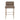 Leon Kitchen Stool - Black Linen