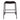 Kai Black Kitchen Stool 