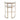 Dino Kitchen Stool - Natural Linen
