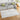 Artiss Cyril Rug Faux Rabbit Fur Grey White