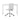 White office chair and desk on a white background