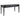 Cafe Lighting & Living Merci Desk Black 32631