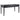 Cafe Lighting & Living Merci Desk Black 32631