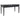 Cafe Lighting & Living Merci Desk Black 32631