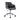 Gray office chair with quilted design on a white background