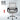 Gray office chair with height adjustment and 360-degree rotation features on a white background