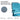FORTIA Ergonomic Office Chair Coolmesh Fabric White & Blue OFFOCRFOE3BA