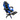 Intex Spire Zinc Blue & Black Adjustable Gaming/Office Chair