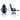 Intex Spire Zinc Blue & Black Adjustable Gaming/Office Chair