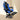 Intex Spire Zinc Blue & Black Adjustable Gaming/Office Chair